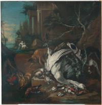 Jagdhunde und ihre Trophäen