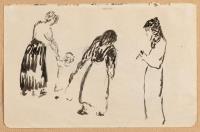 Recto/Verso: Figurenstudien