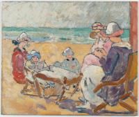 Women and Children on the Beach