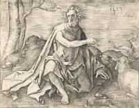 Johannes der Täufer in der Wüste