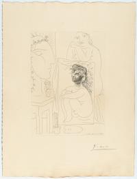 Modèle, tableau et sculpture