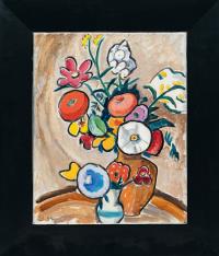 "Buntes Blumenbild" (Colourful Flower Painting)
