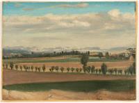 Weite sächsische Landschaft