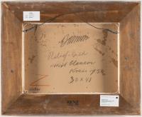 „Relief-Bild mit blauem Kreis“ (Relief picture with blue circle)