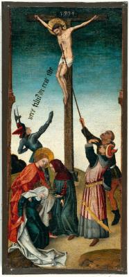 Kreuzigung Christi mit Longinus und dem guten Hauptmann