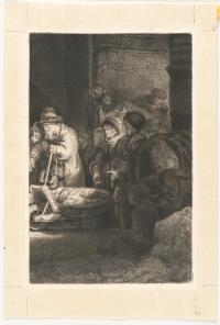 Christus heilt die Kranken (Das Hundertguldenblatt in drei Tei