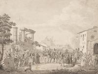 Einzug König Ottos I. von Griechenland in Nauplia am 7. Februar 1833