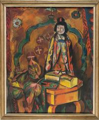 Stillleben mit Figur („Stilleben mit Puppe“)