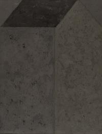 "dunkles Haus, schwarzes Dach"