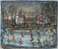 Ohne Titel (Schlittschuhläufer)