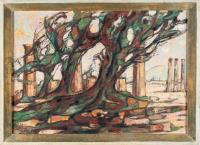 "Landscape Olympia III – Metelmi (North Wind) in O."
