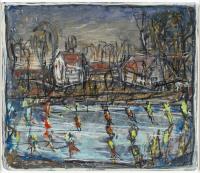 Ohne Titel (Schlittschuhläufer)