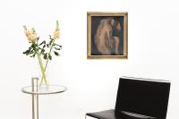 Female nude from behind