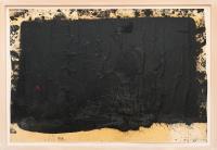 Ohne Titel (große schwarze Komposition)
