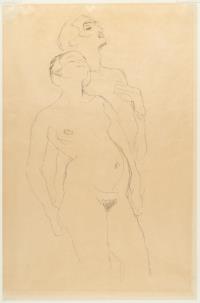 Stehendes Liebespaar