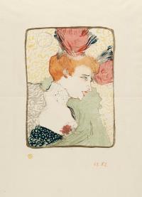 Mademoiselle Marcelle Lender, en buste