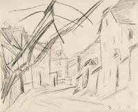 Dorfstraße, Thüringen (Village Street Thuringia)