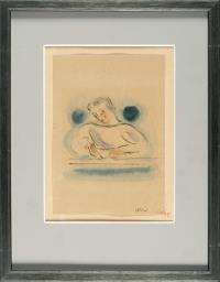 Draughtsman, turned slightly to the left