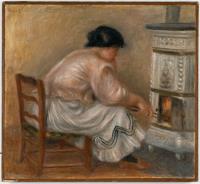 Femme au Coin du Poêle