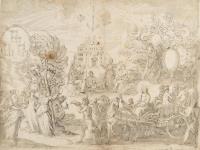 Allegorie mit dem Triumph der Weisheit