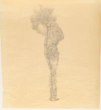 Studie zu dem Gemälde „Daphne-Büste“