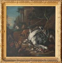 Jagdhunde und ihre Trophäen