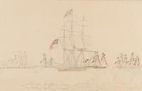„Fest der Schiffe“ (Ankunft des griechischen Königs Otto im Hafen von Piräus im Februar 1837)