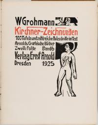 Will Grohmann: Kirchner-Zeichnungen