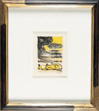 "Landschaft mit Kühen" (Landscape with Cows)