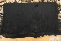 Ohne Titel (große schwarze Komposition)