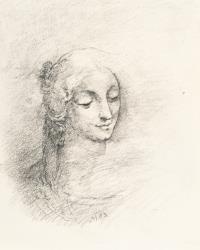 Kopie nach Karton "Heilige Anna" von Leonardo da Vinci, London, National Gallery