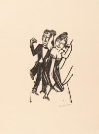 Kleines tanzendes Paar