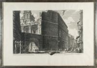 Veduta degli avanzi del Foro di Nerva (Ansicht der Überreste des