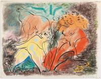 Baigneuses éffrayées