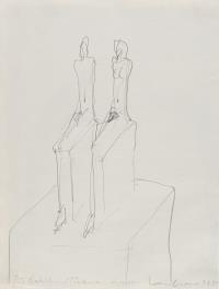 4 Bll.: Figurenstudien