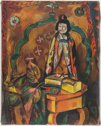 Stillleben mit Figur („Stilleben mit Puppe“)