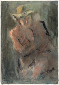 Lady with Hat (the artist’s wife)