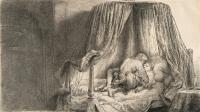 Das Paar auf dem Bett (Le lit à la française)