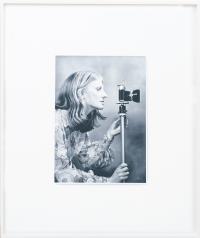 Woman with a Camera (Profile)