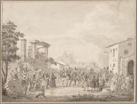Einzug König Ottos I. von Griechenland in Nauplia am 7. Februar 1833