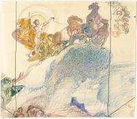 Helios auf dem Sonnenwagen (Glorie des Apoll)