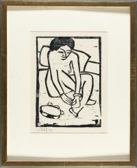 Girl with Tambourine