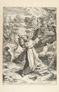 Der heilige Franziskus empfängt die Stigmata
