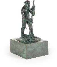 Malerstamm: Affe mit Besen