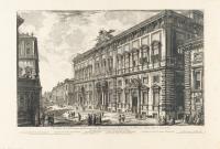 Veduta del Palazzo fabbricato sul Quirinale per le Segreterie