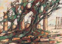 "Landscape Olympia III – Metelmi (North Wind) in O."
