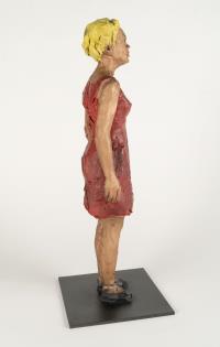 Frau mit rotem Kleid (under reserve)