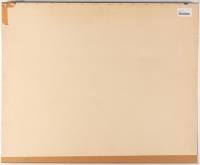 Composition verte, rouge et bleue