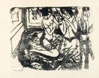 Two girls in lingerie (girls in trousers)