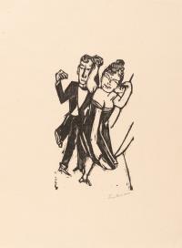 Kleines tanzendes Paar